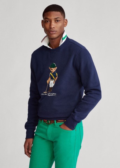 Men's Polo Ralph Lauren Riding Bear Sweatshirt | 329580DSH